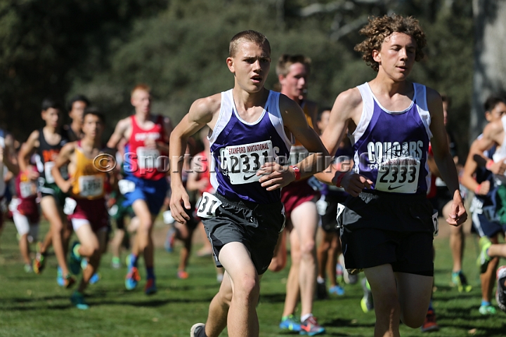 2015SIxcHSD1-036.JPG - 2015 Stanford Cross Country Invitational, September 26, Stanford Golf Course, Stanford, California.